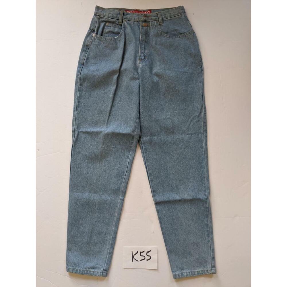No Excuses Blue Jeans Size 13-14 High Waist Retro Modern NWT -0522K55